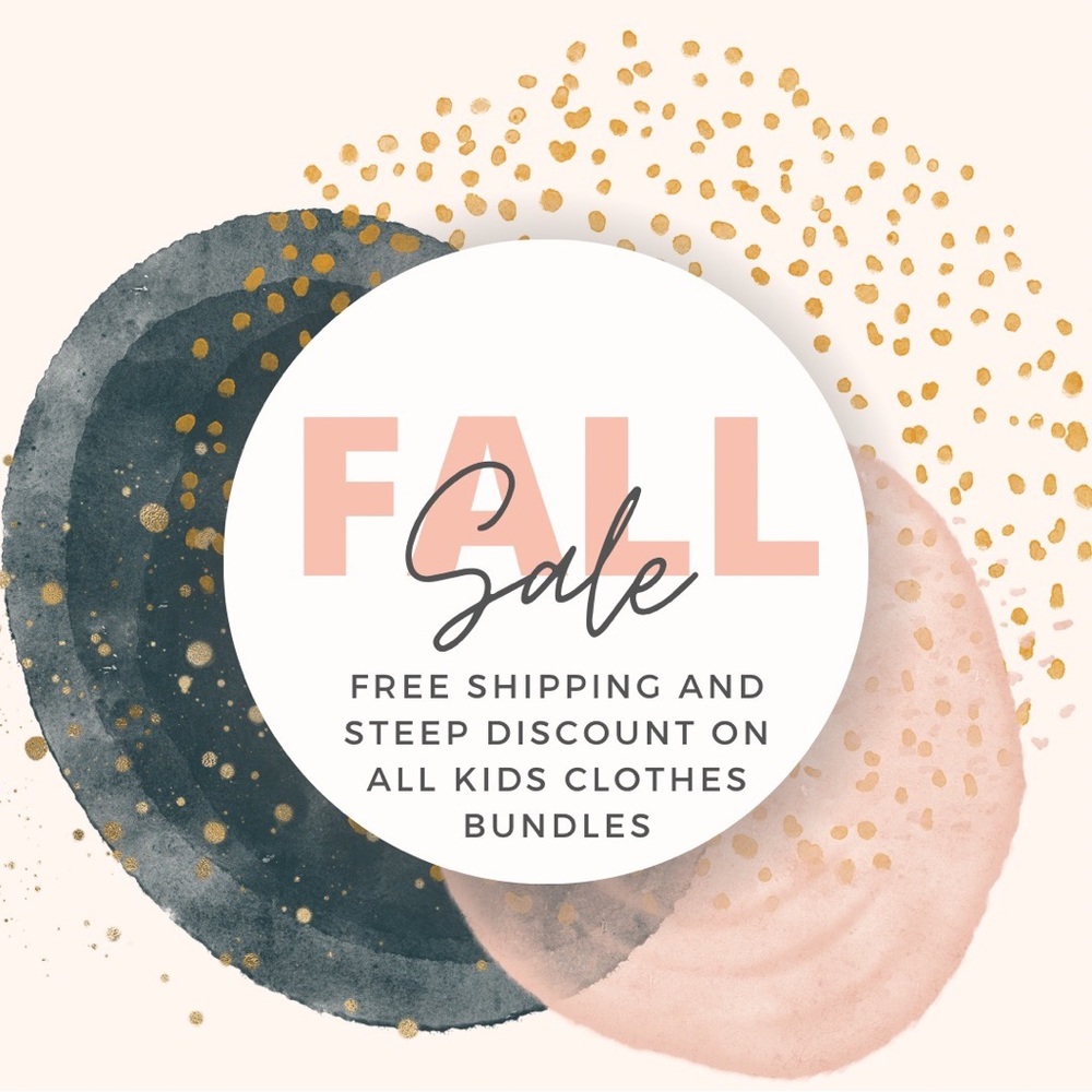 Shop my closet for infant-2 years and bundle to SAVE BIG!
